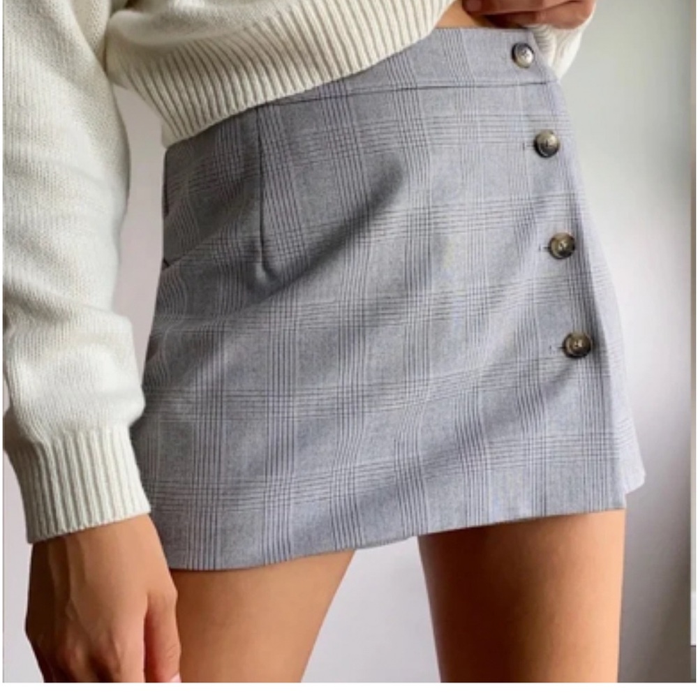 NWOT Sunday best aritzia plaid skort